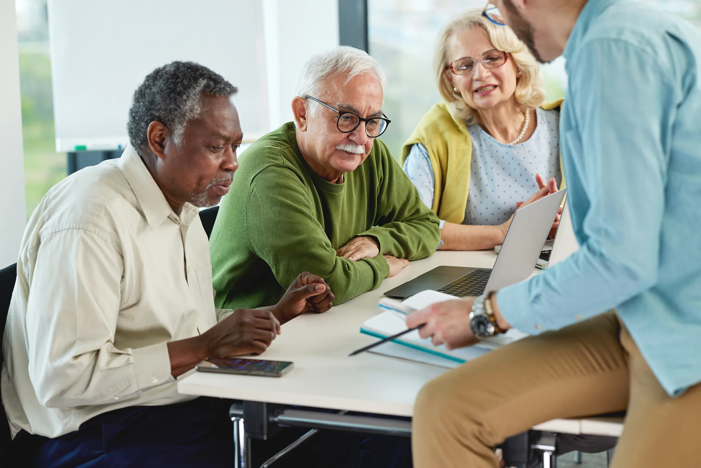 senior group continuous learning technology